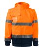 HV Guard 4 in 1 jacket unisex fluoreszkáló narancssárga XL