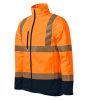 HV Drop softshell kabát unisex fluoreszkáló narancssárga M