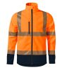 HV Drop softshell kabát unisex fluoreszkáló narancssárga M