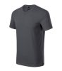 Action V-neck póló férfi light anthracite M