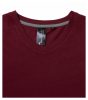 Action V-neck póló férfi garnet S