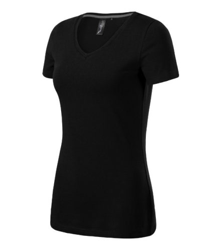 Action V-neck póló női fekete S