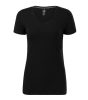 Action V-neck póló női fekete 2XL