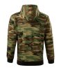 Camo Zipper felső férfi barna terepszín S