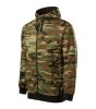 Camo Zipper felső férfi barna terepszín M