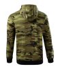 Camo Zipper felső férfi zöld terepszín XL