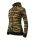 Camo Zipper felső női barna terepszín L