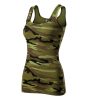 Camo Triumph atléta női zöld terepszín S