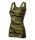 Camo Triumph atléta női zöld terepszín S