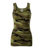 Camo Triumph atléta női zöld terepszín S