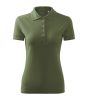 Pique Polo Free galléros póló női khaki XL