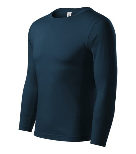 Progress LS póló unisex tengerészkék L