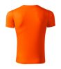 Pixel póló unisex neon narancssárga L