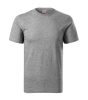 Base póló unisex sötétszürke melírozott 4XL