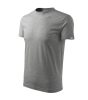Base póló unisex sötétszürke melírozott 12 (brand label) M