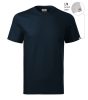 Base póló unisex tengerészkék 02 (brand label) S
