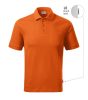 Resist Heavy Polo galléros póló férfi narancssárga 11 (brand label) S