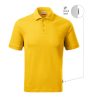 Resist Heavy Polo galléros póló férfi sárga 04 (brand label) S