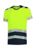 T-Shirt High Vis Bicolor póló unisex fluoreszkáló sárga S