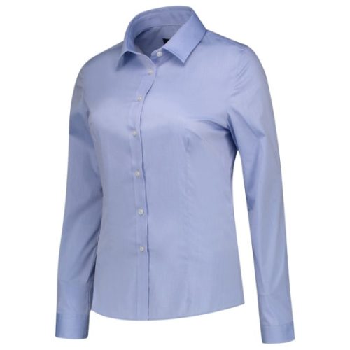 Fitted Stretch Blouse ing női blue 34