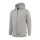 Hooded Sweat Jacket Washable 60°C felső unisex grey melange 2XL