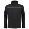 Luxury Softshell softshell kabát unisex fekete M