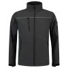 Luxury Softshell softshell kabát unisex sötétszürke M