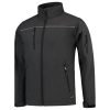 Luxury Softshell softshell kabát unisex sötétszürke 4XL