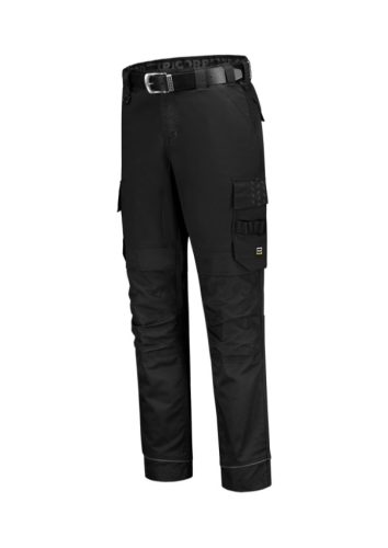 Work Pants Twill Cordura Stretch munkanadrág unisex fekete 44