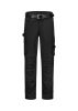 Work Pants Twill Cordura Stretch munkanadrág unisex fekete 44