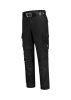 Work Pants Twill Cordura Stretch munkanadrág unisex fekete 49