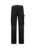 Work Pants Twill Cordura Stretch munkanadrág unisex fekete 49