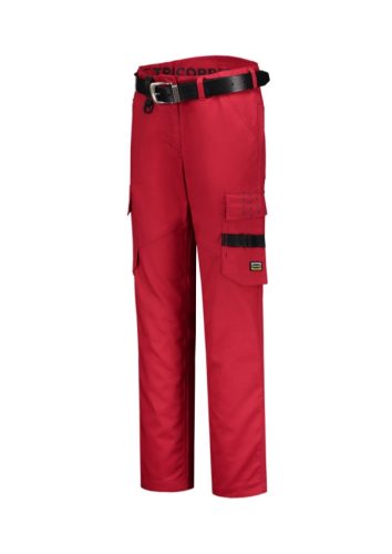 Work Pants Twill Women munkanadrág női piros 36