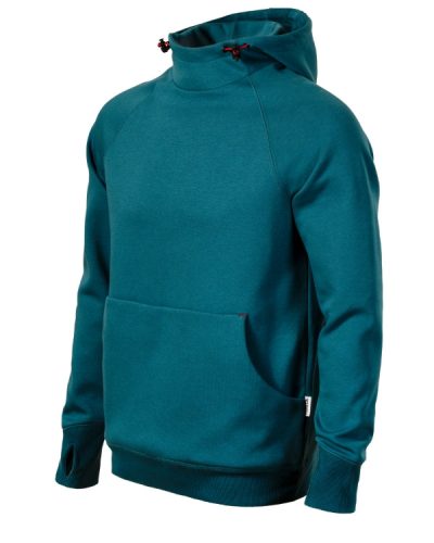 Vertex Hoodie felső férfi petrol kék L