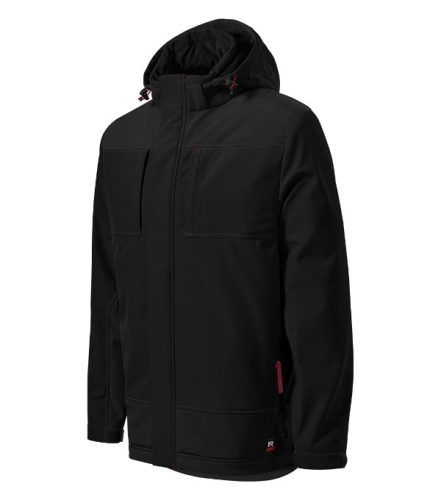 Vertex téli softshell kabát férfi fekete 3XL