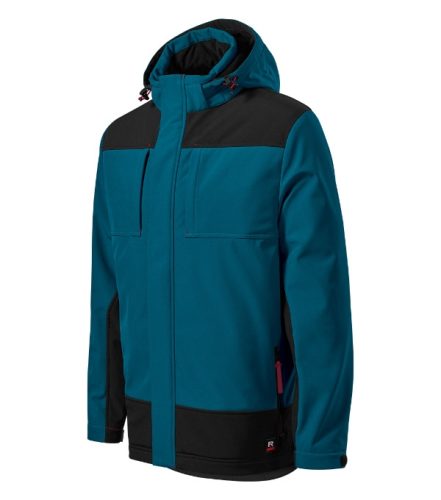 Vertex téli softshell kabát férfi petrol kék 2XL