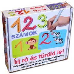 123 számok fejlesztő játék