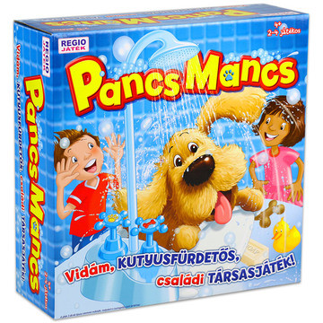 Pancs Mancs - vidám kutyusfürdetős családi társasjáték