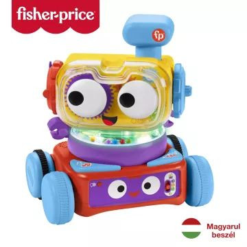 Fisher-Price: Kacagj és Fejlődj! - 4 az 1-ben tanuló robotpajti