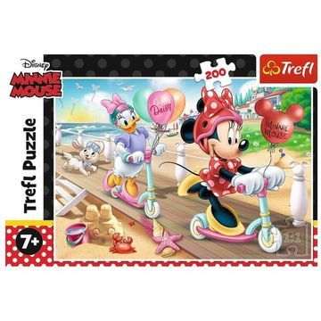 Trefl: Minnie a tengerparton puzzle - 200 darabos