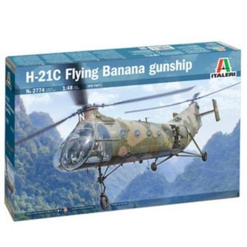 Italeri: H-21C Flying Banana G helikopter makett, 1:48