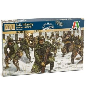 Italeri: II. világháborús amerikai gyalogos katonák, 1:72