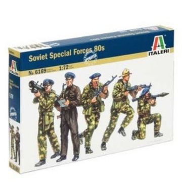 Italeri: Szovjet Speciális Erők katonái a '80 évekből, 1:72