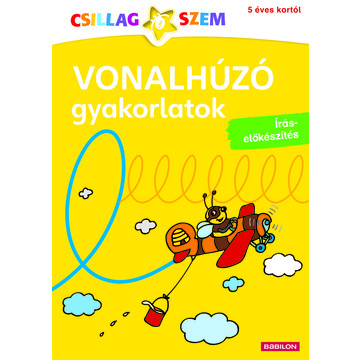 Vonalhúzó gyakorlatok íráselőkészítő füzet