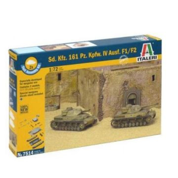 Italeri: Sd.Kfz.161 Pz.Kpfw.IV tank makett, 1:72