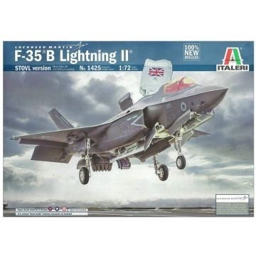 Italeri: F-35B Lightning II Stovl version vadászgép makett, 1:72