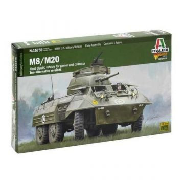 Italeri: M8/M20 páncélautó makett, 1:56