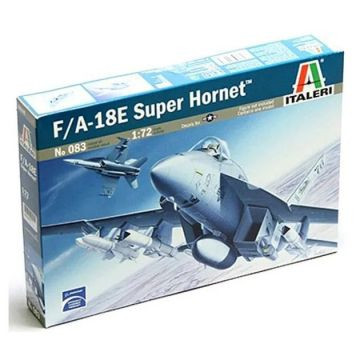 Italeri: F/A-18E Super hornet vadászbombázó makett, 1:72