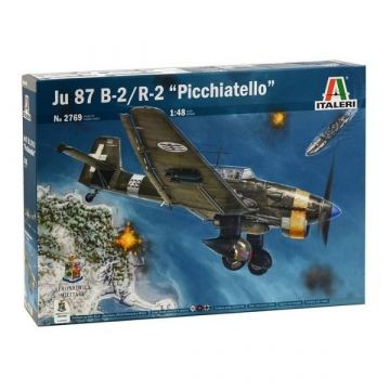 Italeri: JU 87 B-2/R-2 Picch repülő makett, 1:48