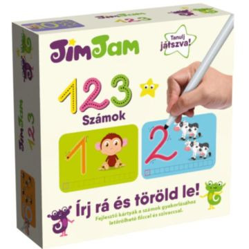 JimJam: Írj rá és töröld le! - Számok